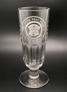 Piel Bros Säure geätztes Bierglas / Pre Pro Taverne Barware / Man Cave Bar Dekor - Bild 1 von 11