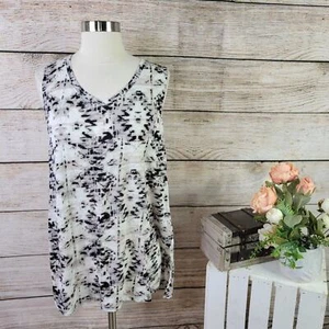 Cynthia Rowley ärmelloses Leinen-Tanktop Small - Bild 1 von 4