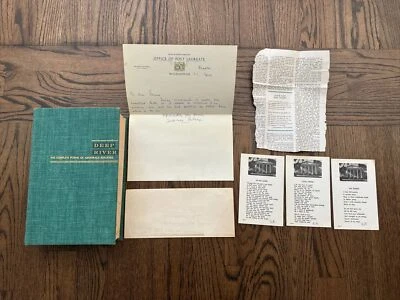SIGNED & INSCRIBED Deep River Complete Poems Archibald Rutledge 1960 W/ BONUS! - Image 1 of 4