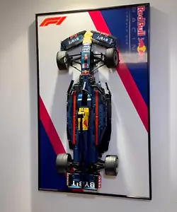 LEGO Red Bull F1 RB20 Wall Mount Display Frame & Storage 42206 Sent Out April 14 - Picture 1 of 4