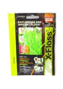 Dental Teeth Floss Green X Floss,piksters🔥LAST OF STOCK AS BEEN DISCONTINUED🔥 - Picture 1 of 6