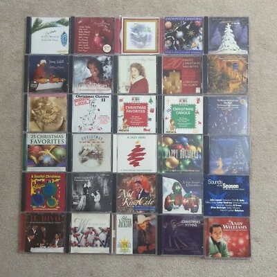 Bulk Lot of 30 Chrismas CDs. All in good condition. Classic Holiday Xmas Music - Image 1 of 4