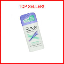 Sure Deodorant 2.6oz Invisible Solid Unscented (Pack of 3)