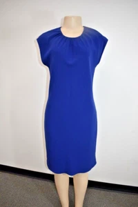 THEORY Blue Cocktail dress Size Large on Sale DL - Picture 1 of 10
