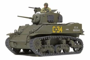 Tamiya 1/48 US LightTank M5A1 Stuart Plastic Model Kit 32606 TAM32606 - Picture 1 of 1