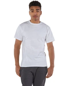 Champion Adult Short Sleeve Stylish T Shirt Casual Plain T-Shirt - T525C - Picture 1 of 27