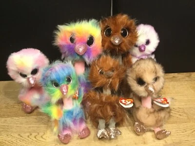 W-F-L TY Strauß - Beanie Boos - Glubschi Boo ´ s in 15 und 24 cm Auswahl Vogel - Bild 1 von 3