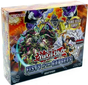 YUGIOH FISTS OF THE GADGETS 1ST EDITION BOOSTER BOX BLOWOUT CARDS