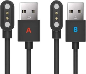Universal Smart Watch Charger Magnetic, da fit Smartwatch Accessories 2 Pin M... - Picture 1 of 7