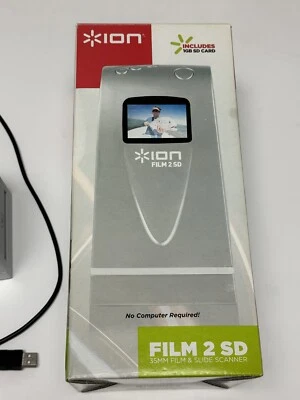 ION FILM 2 SD 35MM FILM AND SLIDE SCANNER DIGITIZE ALL YOUR MEMORIES BEFORE LATE - Image 1 of 4