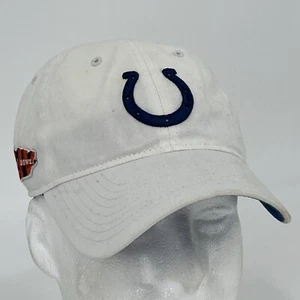 Colts Super Bowl XLIV Hat - Reebok White StrapBack Baseball Cap NWT - Picture 1 of 14