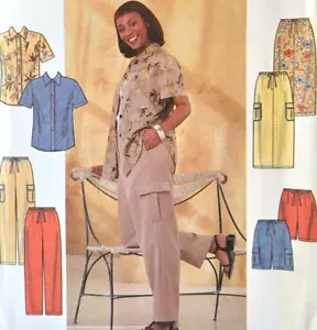 UC Simplicity 8659 Top Blusa Pantalones Cortos Carga Falda Talla Grande - Imagen 1 de 4
