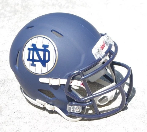 NOTRE DAME FIGHTING IRISH SPECIAL SPEED FOOTBALL MINI HELMET Cover