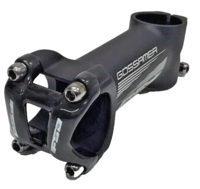 FSA Gossamer Alloy Road -MTB Stem 31.8mm Carbon Clamp +/- 6° 1-1/8" 110mm 153g - Image 1 of 4