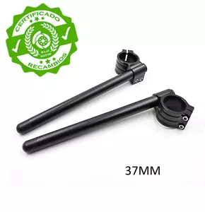 ✅ 37mm SEMI-HANDLEBAR Ninja 250 300 500 / GS500 / CBR250R CBR300R CBR600F VFR750 - Imagen 1 de 4