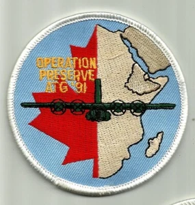 Parche de chaqueta/ssi atg '91 "Operación Reserva" de las Fuerzas Canadienses - Imagen 1 de 1