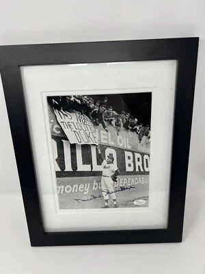Duke Snider Hand Signed Autographed 8x10 1963 New York Mets Framed Photo PSA/DNA - Image 1 of 4