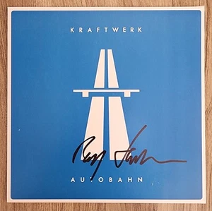 Ralf Hutter Signed Kraftwerk - Autobahn Vinyl Record Album LEGEND RAD - Picture 1 of 2