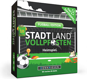 Denkriesen STADT LAND VOLLPFOSTEN - Das Kartenspiel - Fußball Edition