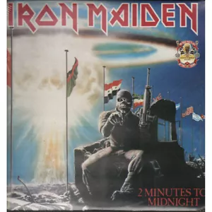 Iron Maiden 2 LP Vinyl 12 " 2 Minutes To Midnight - Aces High Versiegelt - Bild 1 von 3