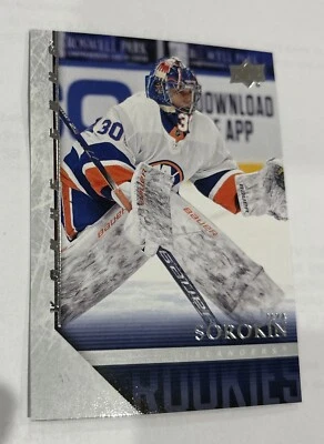 2020-21 Upper Deck #T-88 Ilya Sorokin 2005-06 Upper Deck Tribute - Image 1 of 4