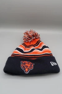 Chicago Bears New Era NFL Football Bommel Strick Beanie Mütze Einheitsgröße Einheitsgröße  - Bild 1 von 4