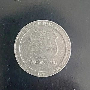 Club 93 $1 Gaming Token Jackpot, Nevada Poker Casino Chip V - Bild 1 von 2