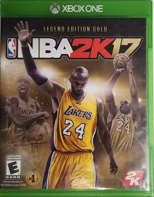 Juego NBA 2K17 Legend Gold Xbox One Completo CIB Envío Rápido Edición Kobe Bryant 🔥 Foto 1 de 4