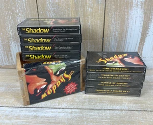 8 VTG Orson Welles "THE SHADOW" Cassettes Radio Show Box Set Sci-Fi Story Radio - Picture 1 of 6
