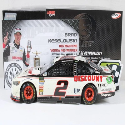 BRAD KESELOWSKI 2018 ELITE #2 INDY 400 WIN DISCOUNT TIRE FORD /297 MADE XRARE! - Image 1 of 4