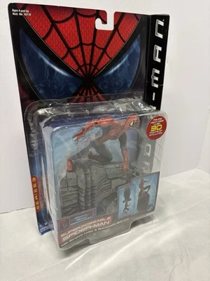 超级可姿势蜘蛛侠蜘蛛侠 2001 ToyBiz(见照片和描述) — 第 1/4 张图片