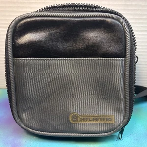 Atlantic Case Travel 8 CD Wallet-sleeves And Pocket - vinyl Nylon Grey - Afbeelding 1 van 8