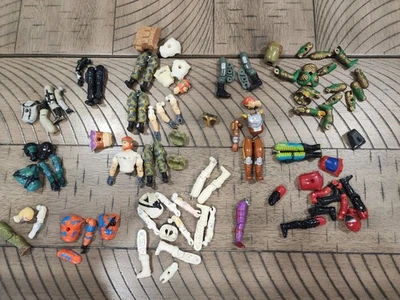 Lote de piezas accesorios figuras Hasbro GI Joe años 80 vintage Foto 1 de 4