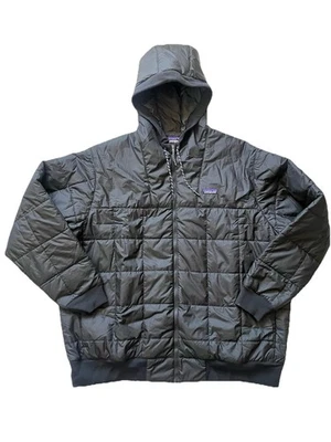 Patagonia masculino acolchoado com capuz preto masculino 3XL - Imagem 1 de 3