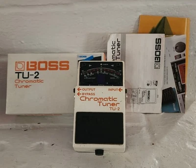 BOSS TU-2 CHROMATIC STAGE TUNER GUITAR PEDAL W/ BOX - Image 1 of 4