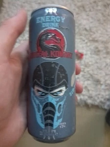 Mortal Kombat Energy Drink Sealed sub zero - Picture 1 of 1