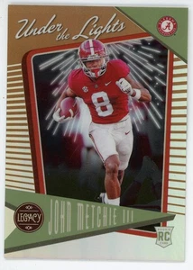 Panini Legacy John Metchie III 2022 bajo las luces bronce #UL14 #/100 RC - Imagen 1 de 1