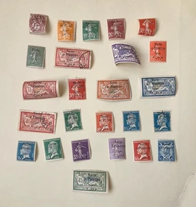 Französische Kolonien Syrien Syrie Zweisprachiger Zuschlag Briefmarkensammlung - postfrisch aufklappbar - Bild 1 von 2