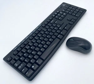 Logitech MK270 Wireless Mouse & Keyboard Combo - Black - Afbeelding 1 van 5