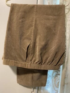 Alfred Dunner Beige Corduroy Slacks Pants Size 18 - Picture 1 of 6
