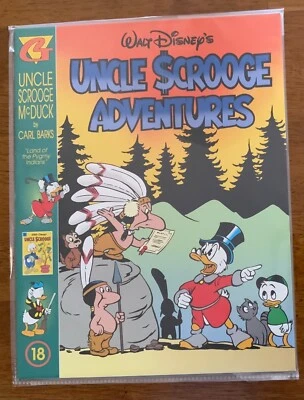 Disney Carl Barks Tío Scrooge McDuck Aventuras Color No. Libro de historietas 18 Foto 1 de 2