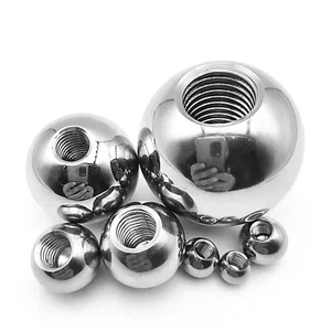 5mm to 60mm Stainless Steel Balls M2 to M20 Threaded Blind Hole Ball Knob Nuts - Picture 1 of 2