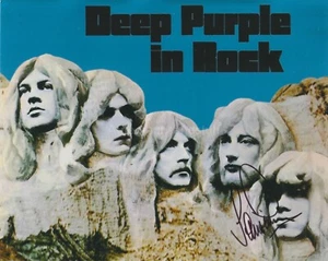 Ian Paice HAND SIGNED 8x10 Photo, Autograph, Deep Purple Drummer (C) - Picture 1 of 2