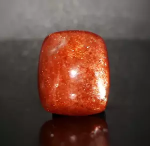 Cojín Piedra Solar Natural Forma Cabujón 11.35 Cts 14.5x12 mm Naranja Piedra Solar - Imagen 1 de 3