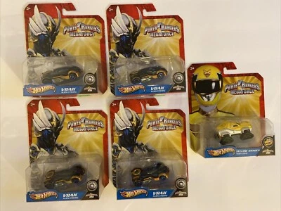 Hotwheels - Saban's Power Rangers Mega Force- Lot of 5  NIB  - Image 1 of 4