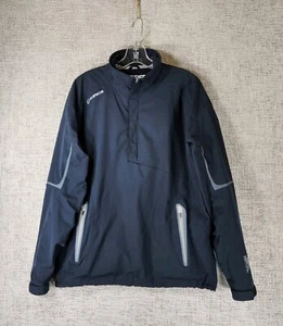 Sunice Typhoon Zephal 1/4 Zip Jacket Mens M Black Golf Pullover Breathable - Picture 1 of 15