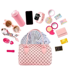 Play Purse For Little Girls Toddler Purse With Pretend Makeup Dress-Up Games - Picture 1 of 12