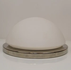 Lámpara de techo Glashütte Limburgo lámpara de pared cromo vidrio lámparas de techo Ø 22 cm LED ANTIGUAS - Imagen 1 de 8