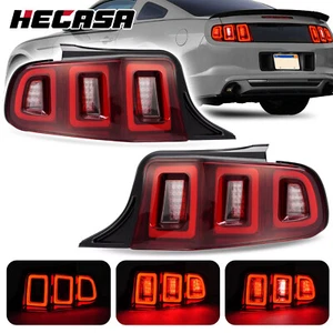 Sequential LED Tail Lights Brake Lamps For Ford Mustang 2013-2014 Left+Right DOT - Bild 1 von 24