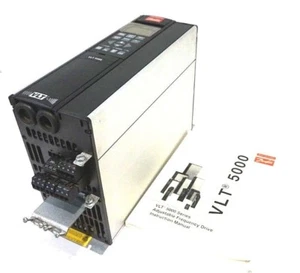 USED DANFOSS VLT5011 PT5B20SBR0D0F00A00 ADJUSTABLE FREQUENCY DRIVE VLT5000 SER - Picture 1 of 5